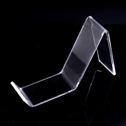sccsport 10x Clear Acrylic Shoe Retail Shop Display Rack Show Stand Sandal Riser Support