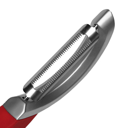 Microplane Professional Serrated Swivel Peeler for Tomato and Kiwi, for Right and Left Hand Use