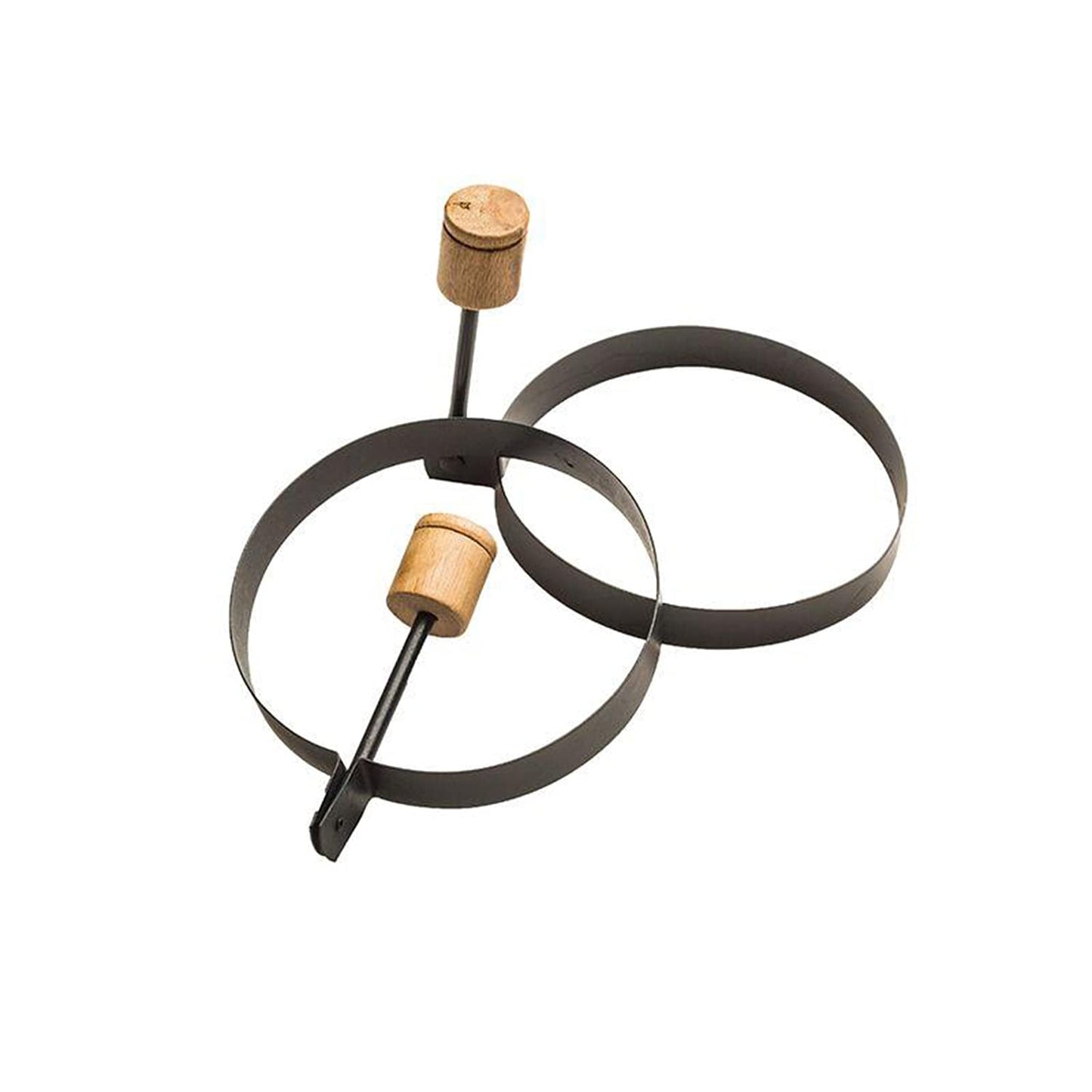 Blackstone 1543 Outdoor Griddle Breakfast Preparation Kit with Pancake Batter Dispenser, Cast Iron Bacon Press, and 2 Non Stick Steel Egg Rings