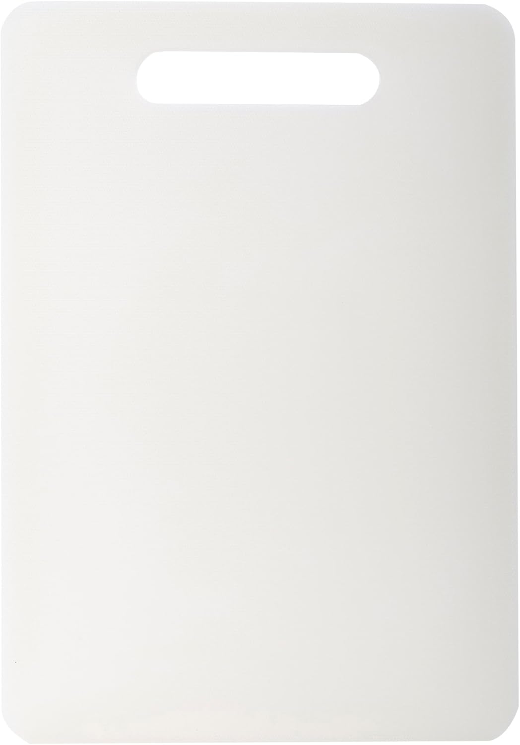 Luciano Plastic Cutting Board - 13.6 x 9.8 Inches, White