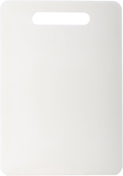Luciano Plastic Cutting Board - 13.6 x 9.8 Inches, White