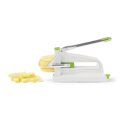 Starfrit Fry Cutter - Perfect Homemade French Fries, Stainless Steel Blades, Suction Base for Stability, Easy to Clean