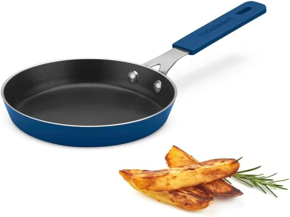 Cuisinart 5722M-14NV Mini Fry Pan, 14cm - Navy