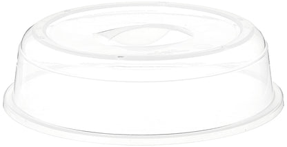 Nordic Ware BPA-free and Melamine Free Plastic Splatter Microwave Cover, 10-Inch (Set of 2), Clear