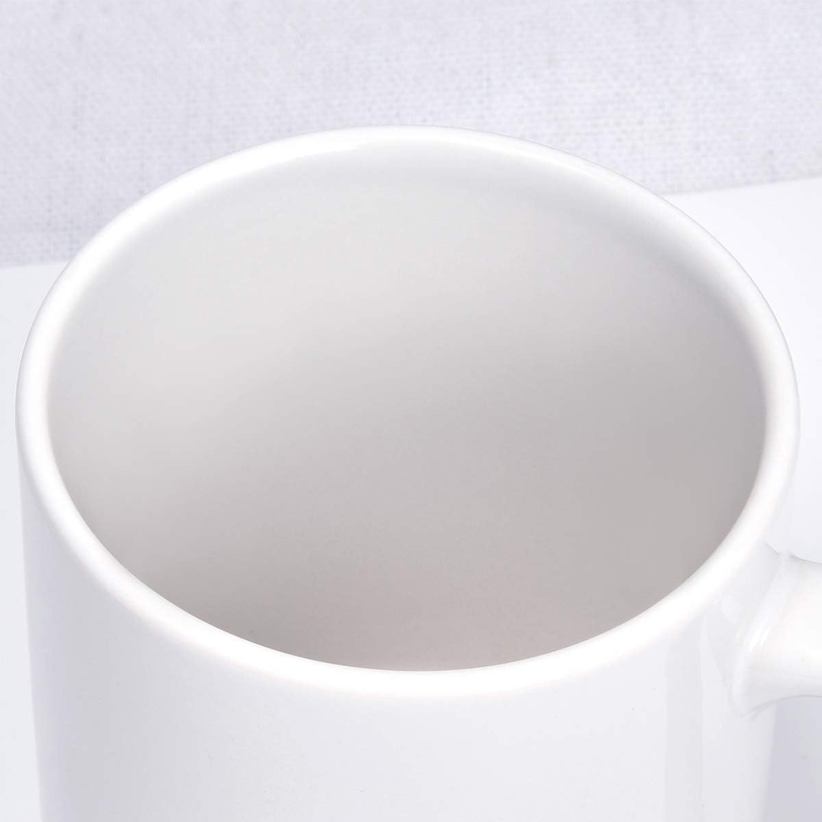 Coffee & Tea Mug Without Music Life Would Be Flat, Funny Gift for Musicians, 11oz, Best for Men & Women