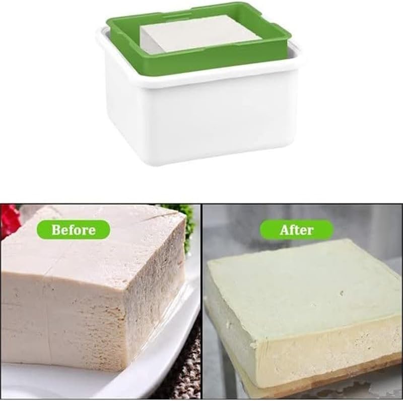 NIWWIN Tofu Press Mold Tofu Press Maker Kit Tofu Box Tofu Strainer Homemade Soybean Curd DIY Plastic Tofu Cheese Press