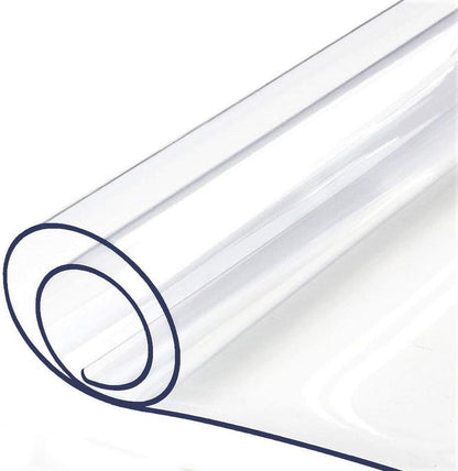 12 72 Clear Plastic Table Protector for Bench Entryway Coffee Side Bedside TV Cabinet Tabletop PVC Tablecloth Cover