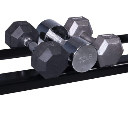 DF516- Three Tier 55" Dumbbell Rack by Deltech Fitness