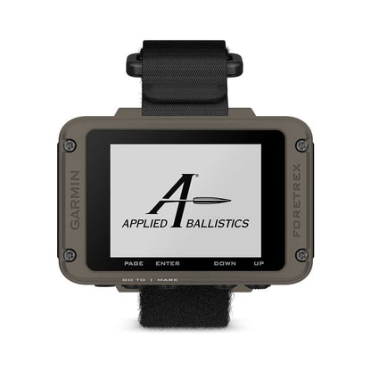 Garmin Foretrex 901, Ballistics Edition, Wrist-Mounted GPS Navigators, Upgraded Multi-Band GNSS, Longer Battery Life
