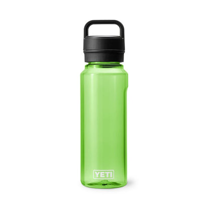 YETI Yonder 1L/34 oz Water Bottle with Leakproof Yonder Chug Cap, Canopy Green