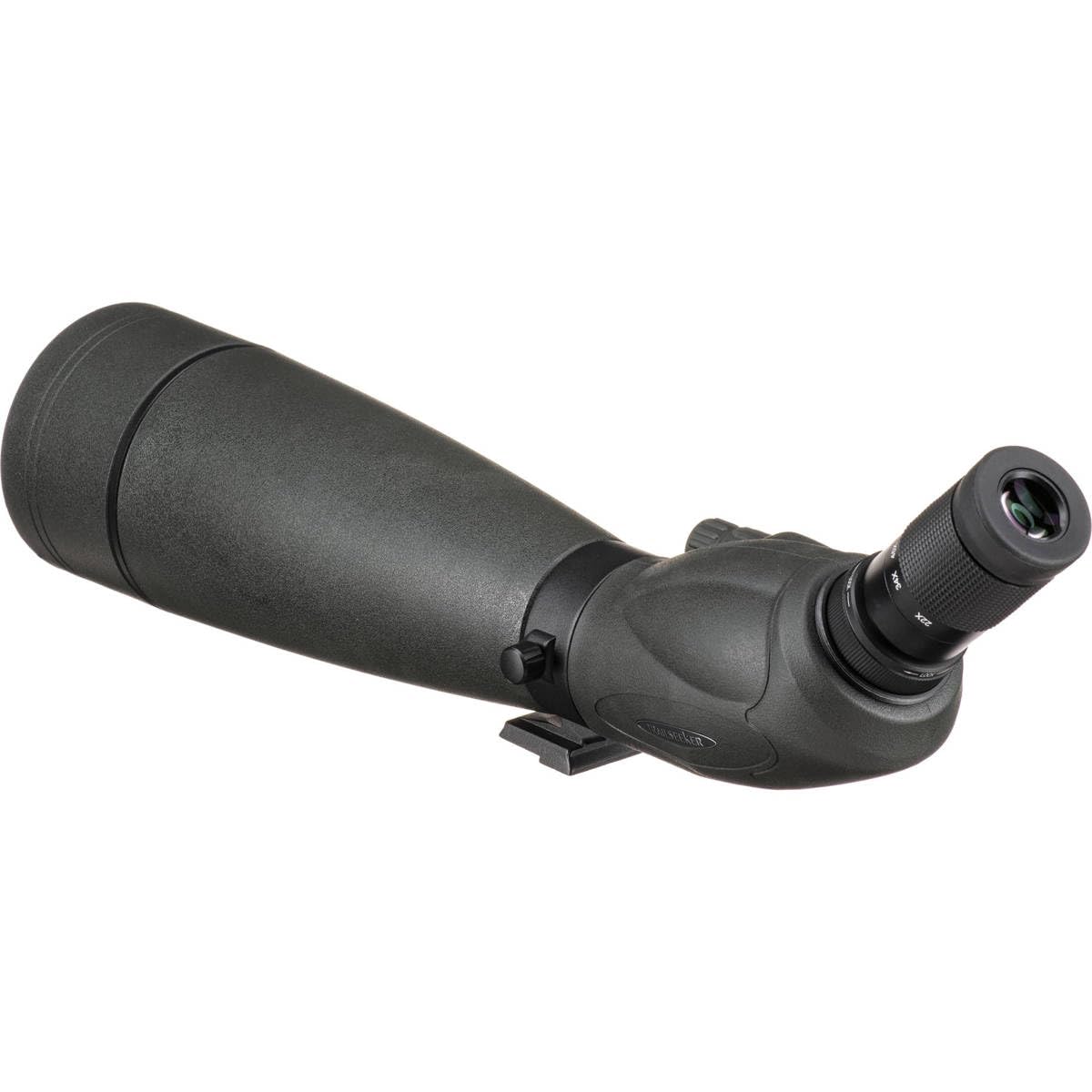 Celestron - TrailSeeker 100 Spotting Scope - 22-67x Zoom - Extra-Large 100mm Objective for Maximum Light Gathering - Fully Multi-Coated XLT Optics - Dual Focus - Long-Distance & Low-Light Viewing