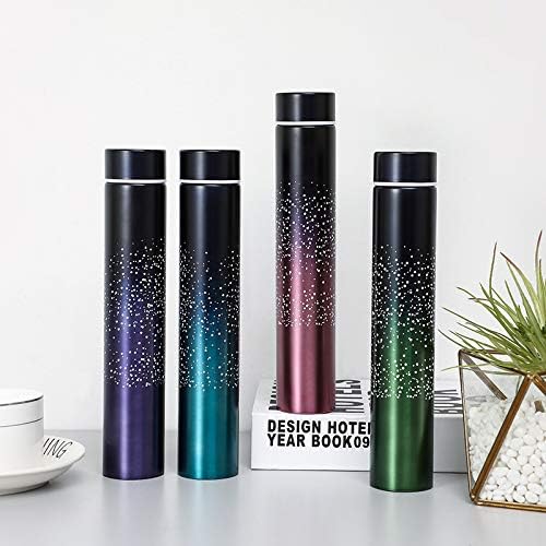Insulated Water Bottle, 8.5 Oz Coffee Thermos Mug, Double Wall Vacuum Insulation, Fashionable Style (Starry Blue)