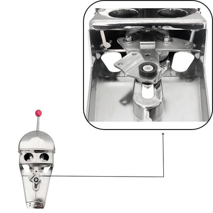 Zinc alloy control box installed on the top of the outer side of the ship for remote throttle control