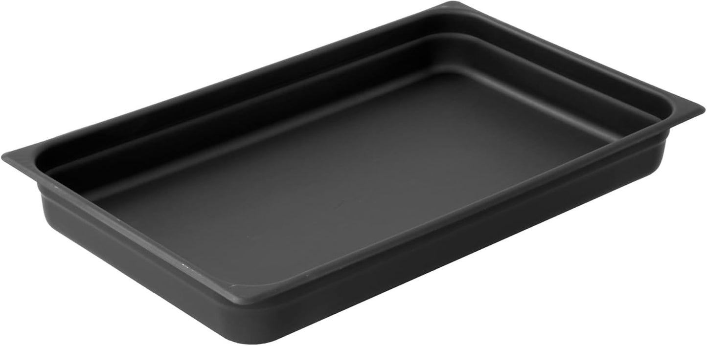 Lloyd Pans GN 1/1X2.5 Stacking Pan, Extra Large Dark Grey, 0.050 AL-DK