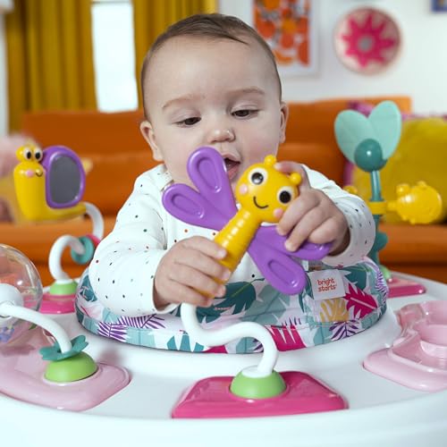 Bright Starts Bounce Bounce Baby 2-in-1 Activity Jumper & Table - Playful Palms