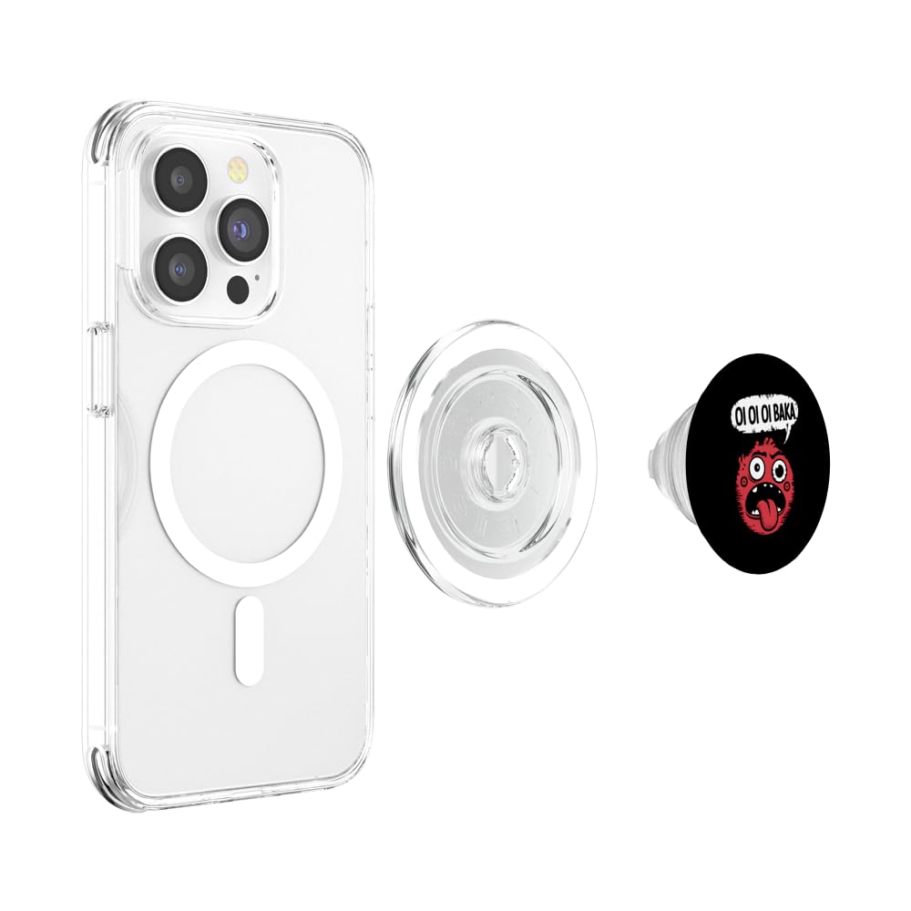Funny Oi Oi Oi Baka Sarcastic Meme PopSockets PopGrip for MagSafe