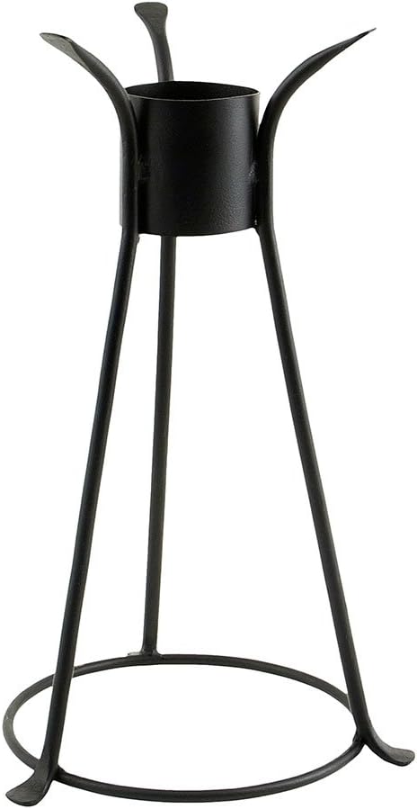 GBS-14 13 1/2-in Achla Designs Trestle II Gazing Globe Ball Stand, H, Black