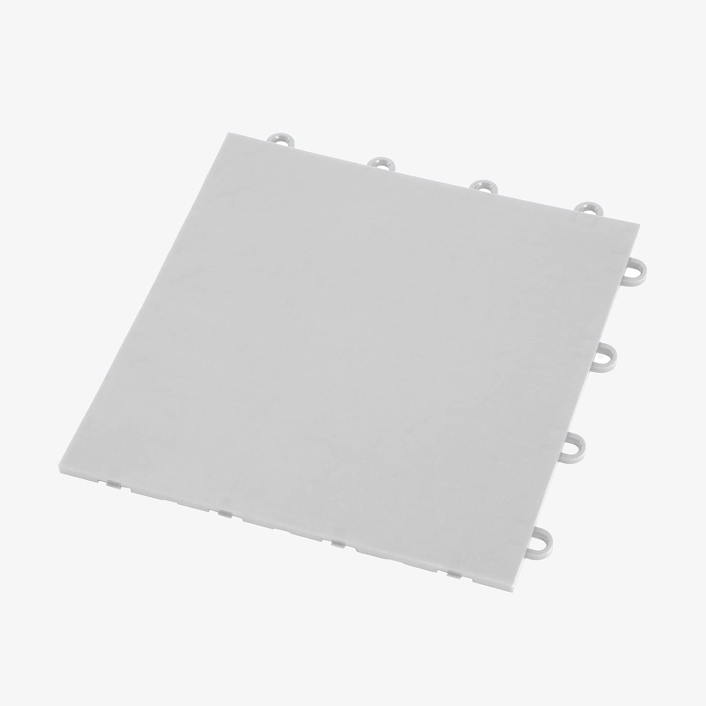 IncStores 3/8 Inch Thick Indoor Basketball Court Flooring | Build The Ultimate Space for Basketball, Tennis, and More with Moisture-Resistant Plastic Floor Tiles | Gunmetal, 104 Tiles