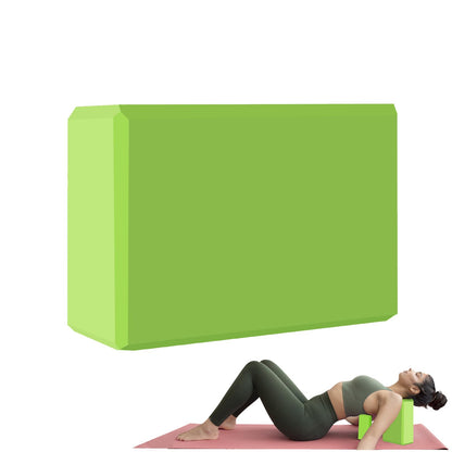 Yoga Block - Supportive Latex-Free Eva Foam - Soft Non-Slip Surface with Beveled Edges for Yoga, Pilates, Meditation - Yoga Accessories for Stability, Balance, Deepen Stretches