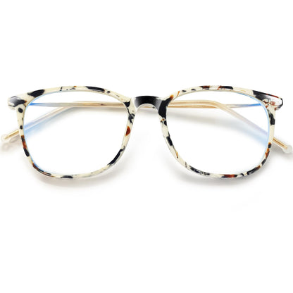 VISOONE Anti Slip TR90 Blue Light Blocking Glasses Size M Eyewear Frame with Anti Glare Eye Protection for Women GaeL