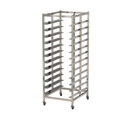 DUHTFCY 12-Tier Baking Rack - Heavy-Duty Rolling Pan Speed Rack for Home & Commercial Use, 135x60x46cm - Ideal for Cooking, Baking, and Food Preparation