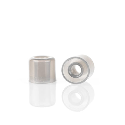 HiFiGo DUNU S&S Earbud Tips for 4.0mm-6mm Nozzle, Silicone Ear Tips Replacement for Da Vinci, Explorer, Titan S2, Wireless/Wired Earphones(L(3 Pairs))