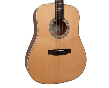 Gold Tone Acoustic-Electric All Solid Wood Guitar with Bag - Satin Natural