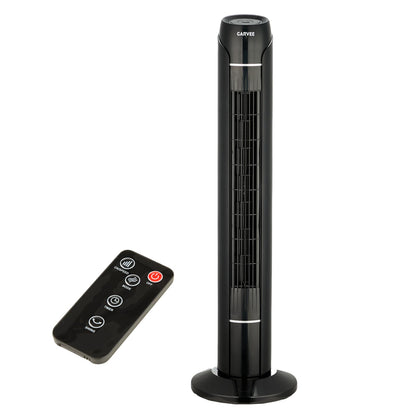 MilleLoom Tower Fan for Bedroom, Upgraded DC Motor | 18ft/s Wind Speed | 56dB Quiet Floor Fan for Bedroom | 60° Oscillating Standing Fan with Remote & Touch Screen | 3 Speeds, 4 Modes