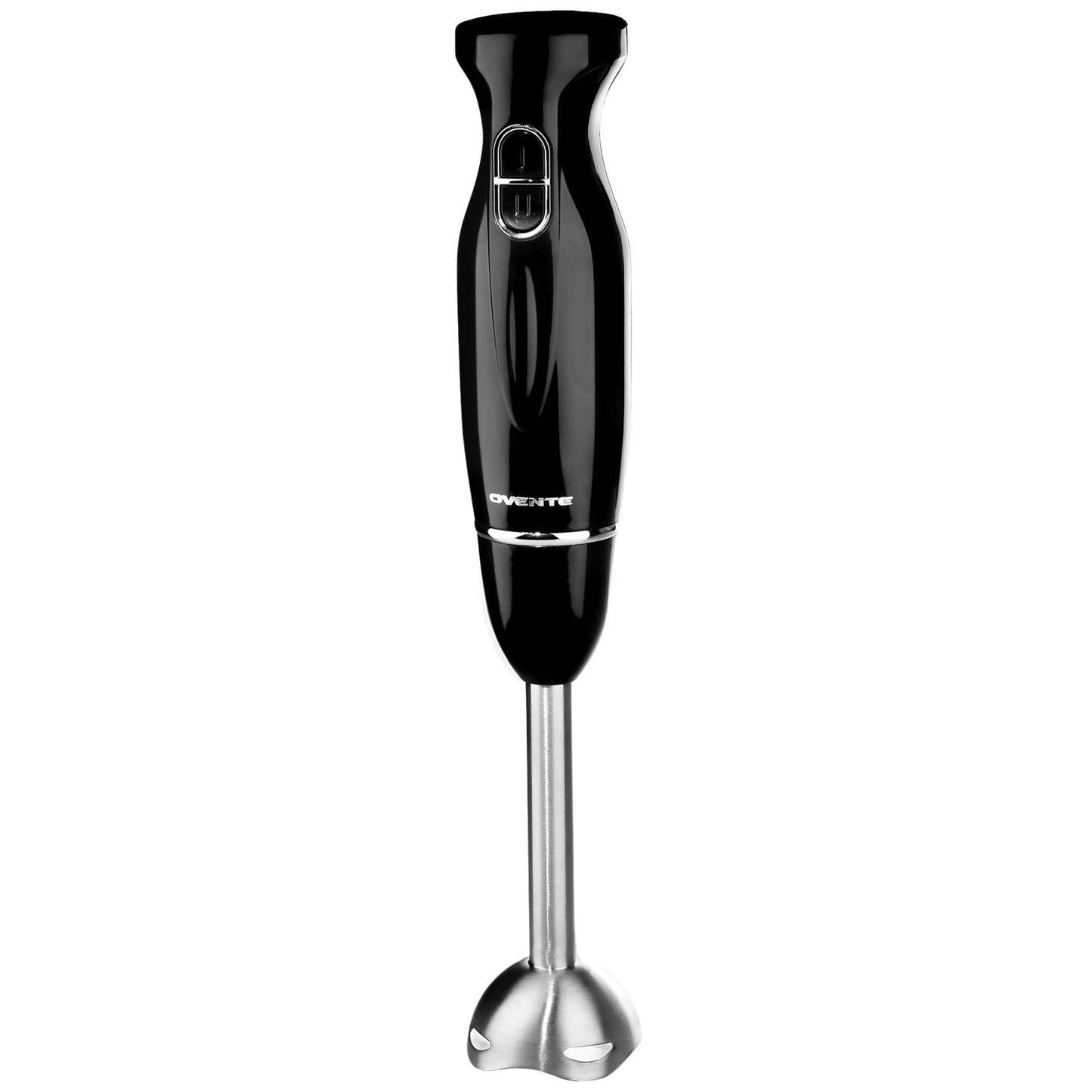 OVENTE Immersion Hand Blender, 300W Electric Handheld Portable Stick Mixer with 2 Mixing Speed and Stainless Steel Blades for Effortless Blending Smoothies, Shakes, Puree or Baby Food, Red HS560R
