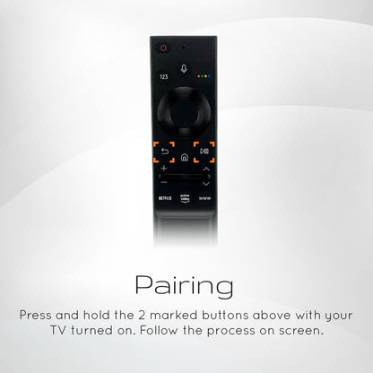 Ceybo Original Solar Voice Remote Control Replacement with YouTube Netflix Shortcut for Samsung Smart TVs, Compatible with Neo QLED 8K, QLED (BN59-01480A)