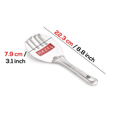 HAZEL Stainless Steel Rice Panja Paddle Scooper Spatula Server Kitchen Utensils