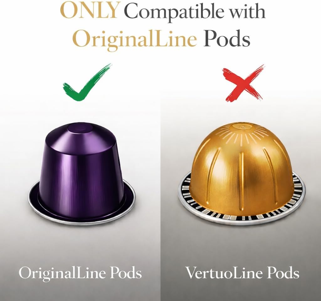 50 Amazon Basics Nespresso OriginalLine Coffee Pod Storage Drawer Holder, Capsule Capacity, Black