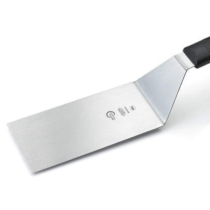 Mercer Culinary Millennia Turner/Spatula, 6 Inch x 3 Inch Blade, Black Handle