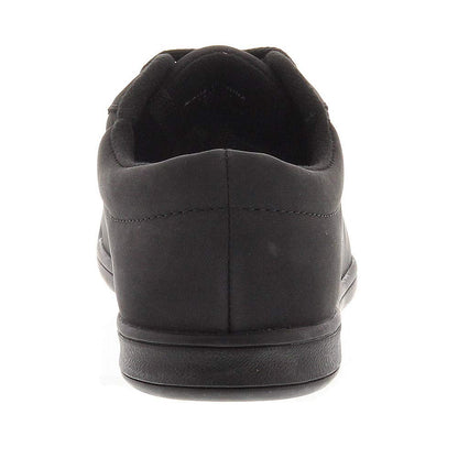 Easy Spirit womens Api walking shoes, Black Leather, 10.5 US