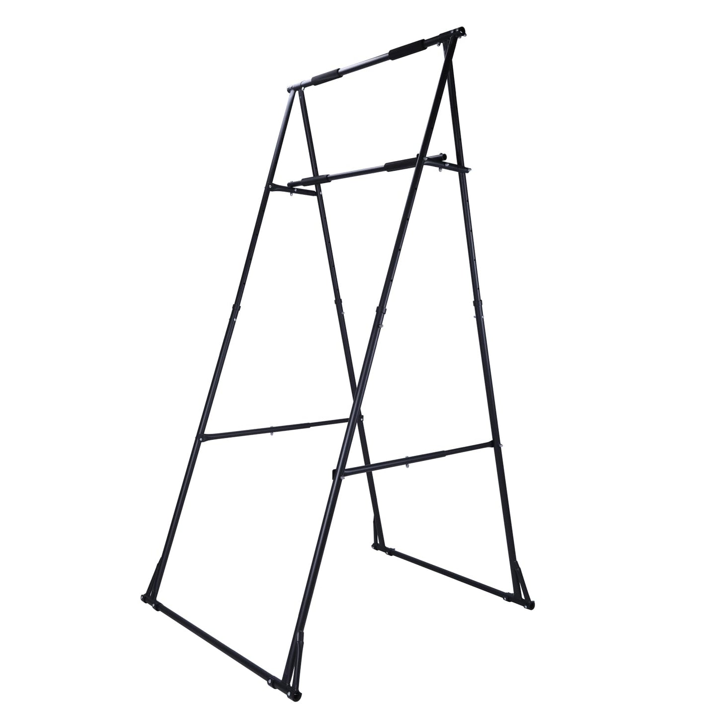 Generic Foldable Free Standing Pull Up Bar Stand Adjustable Pullup Fitness Equipment for Home Gym Strength Training
