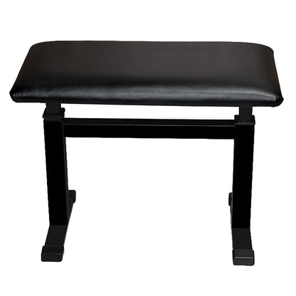 GAZOGJ Leather Piano Bench Luxury Genuine Leather Piano Stool I-Shaped Piano Bench,Hydraulic Automatic Lifting Technology,Strong Load-Bearing