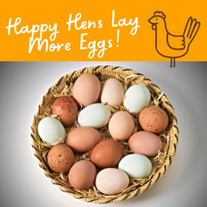 100% 7 1lb. Happy Trees Chicken Nesting Herbs - Natural Blend of Premium Dried Herbs for Fresh Nest Box, Coop and Run