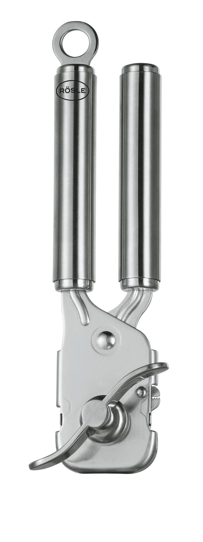 Rösle Stainless Steel Can Opener with Pliers Grip, 7-inch