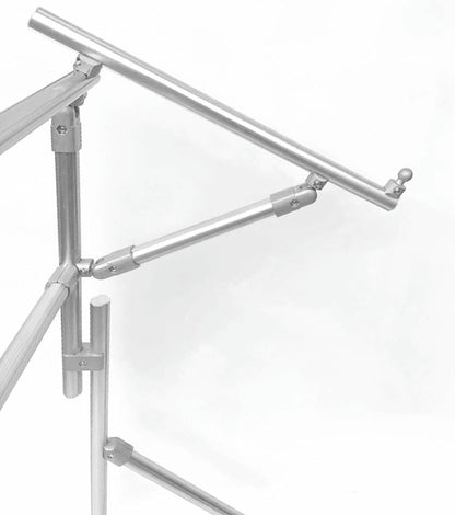 Embroidery Stand Cross Embroidery Frame Embroidery Auxiliary Tool Adjustable Floor Stand Lean Tube Suitable for Craftsmanship and Sewing, 39.37*28.34*20.47in, Silver~/