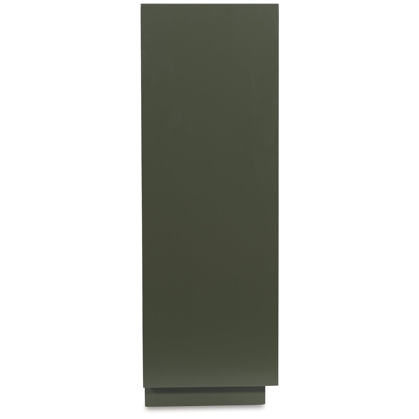 Signature Design by Ashley Geirwood Contemporary Accent Cabinet with Shelf and Geometric Pattern, Green
