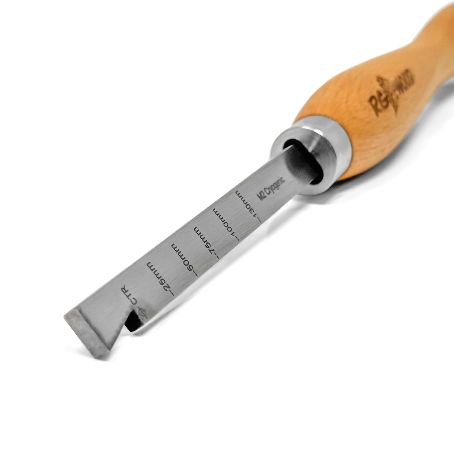 RGWOOD 1/2″ M2 Cryogenic Dovetail Scraper Wood Lathe Turning Tool