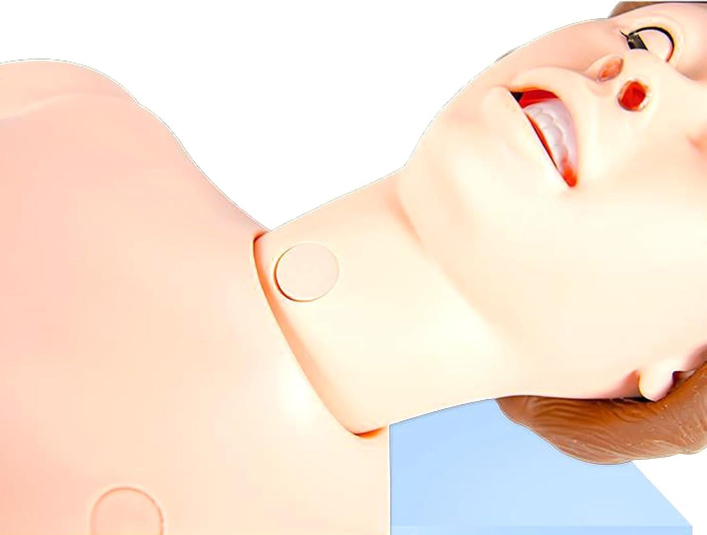 Nursing Training Mannequin, Full Body Model Female Patient Care Medical Manikin with 3 Muscle Module & Patient Gown, Can Be Done 24 Item Basic Nursing Operations.