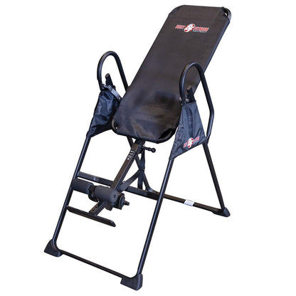 Body-Solid (BFINVER10B) Best Fitness Inversion Foldable Table, Lumbar Stretching and Strength Training Equipment for Professional Inversion Therapy, Home and Commercial Gym (Midnight Black)