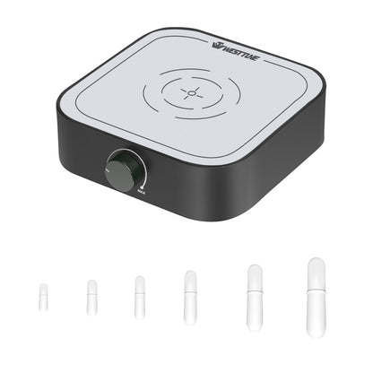 WEST TUNE 3000rpm Magnetic Stirrer Mixer with 7pcs Stir Bar Set, Brushless DC Motor Max 3000ml Electric Magnetic Stir Plate Mixer （No Heating)