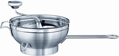 Roesle Stainless Steel Grinding Disc Sieve for Food Mill, Coarse, 4 mm/.2-inch, Silver
