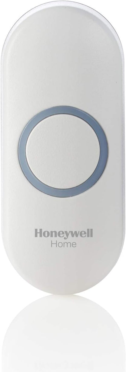 Honeywell Home RPWL400W2000 Honeywell Series 3, 4, 5, 9 Wireless Doorbell Push Button with Halo Light, White