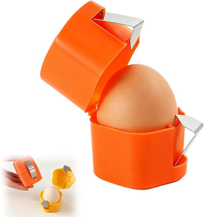 2026 (1, Egg Shell Opener, Upgraded Egg Shell Cutter, Handheld Egg Opener for Hard Boiled Egg, Egg Cracker Tool for Raw