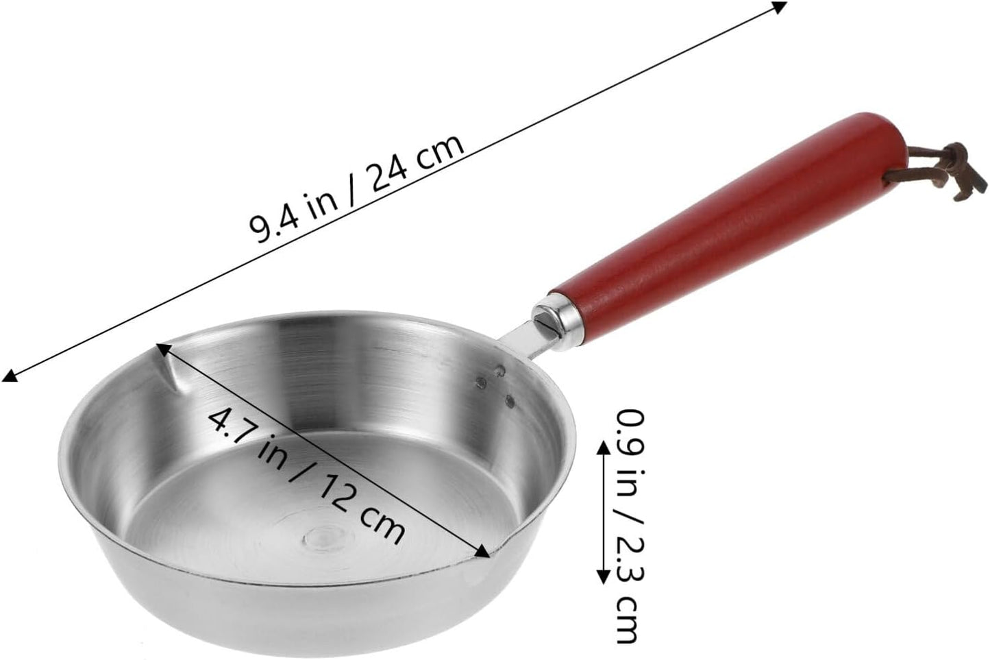 ABOOFAN Small Egg Frying Pan, 24CM Mini Nonstick Omelet Pan for Home Kitchen