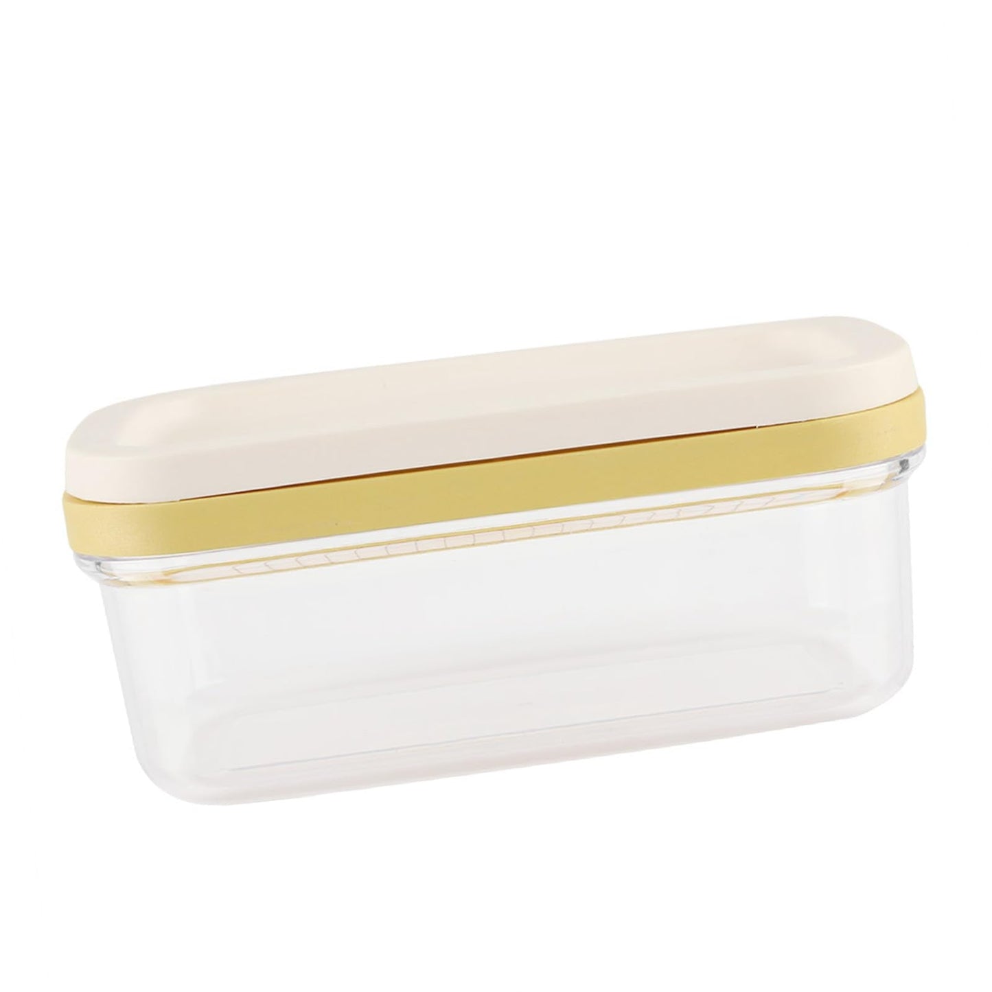 Yctze Butter Box Cheese Container with Cutting Net for Food Storage in Kitchen, Plastic Dish Box with Lid - Ideal for Cheese, Velveta and Butter Storage
