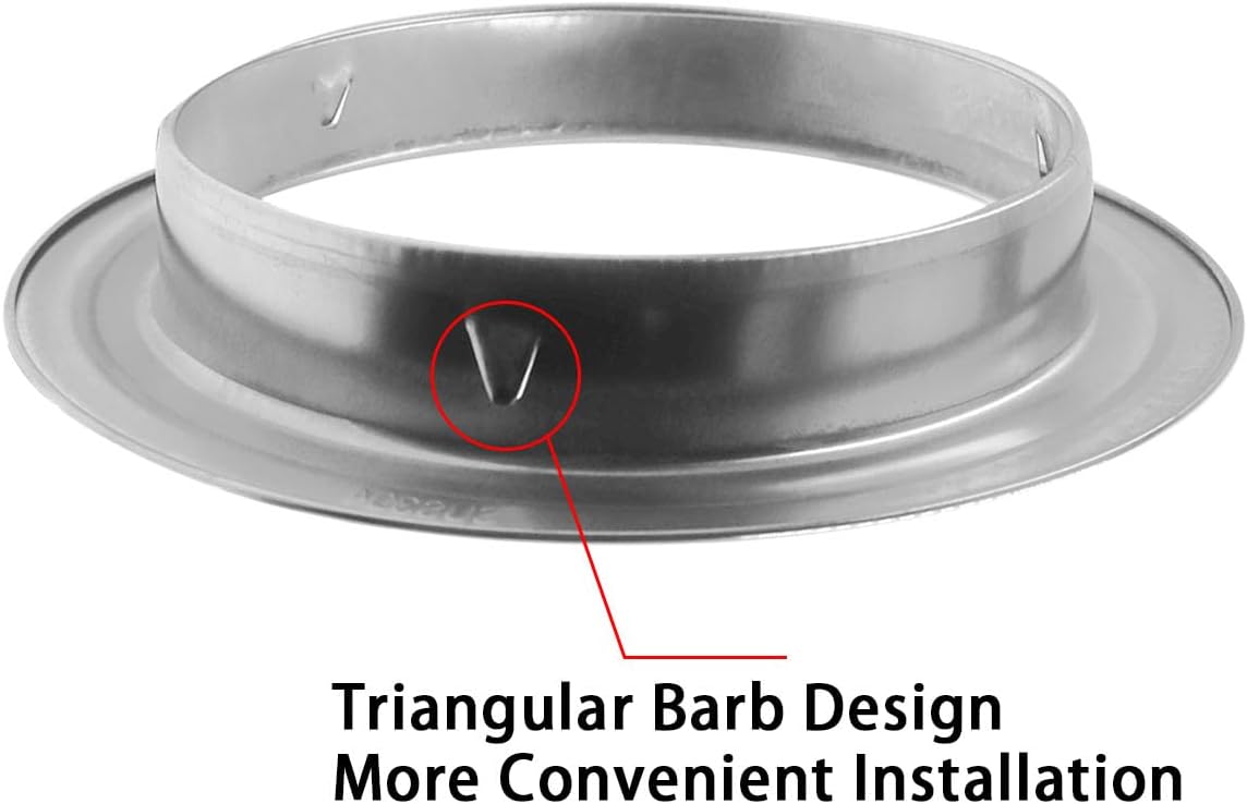 TTZEZE SUS304 Air Conditioning Wall Hole Cover, Decorative Partition Covers Accessories for Air Conditioning